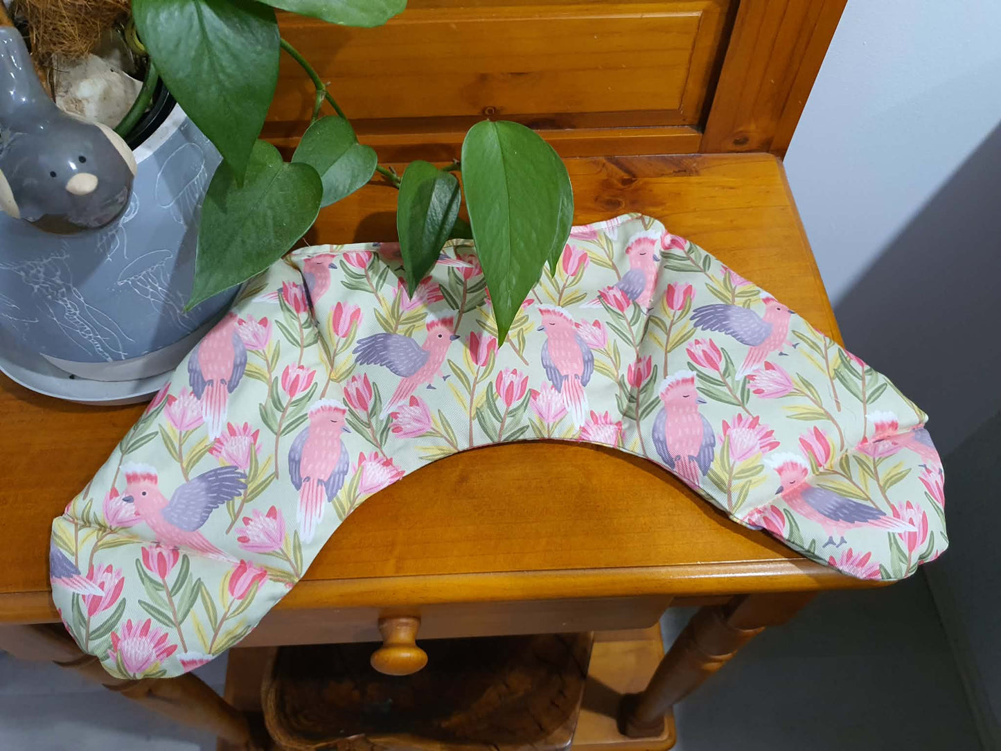 Neck Heat Pack - Minty Floral And Feather