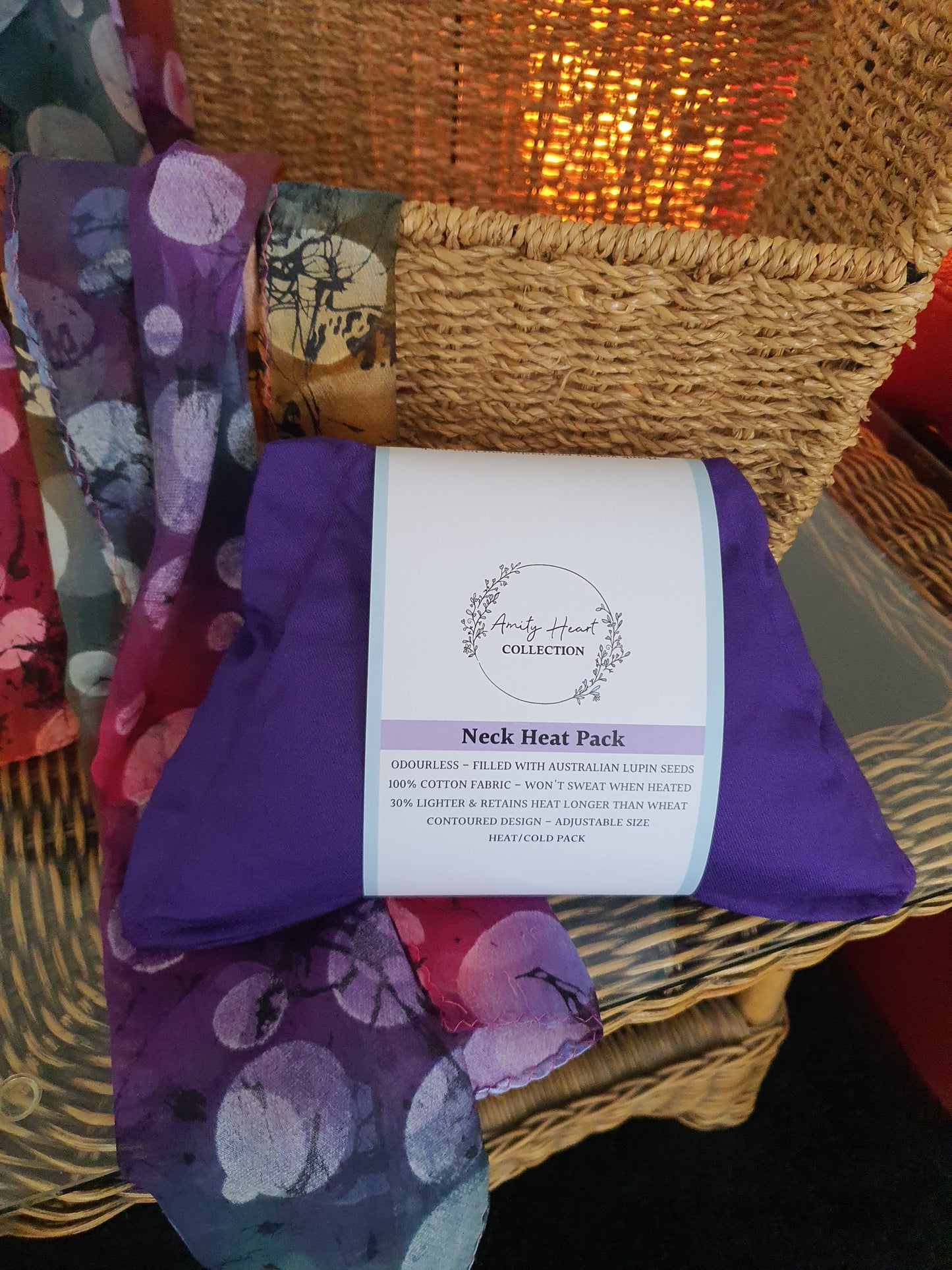 Neck Heat Pack - Violet