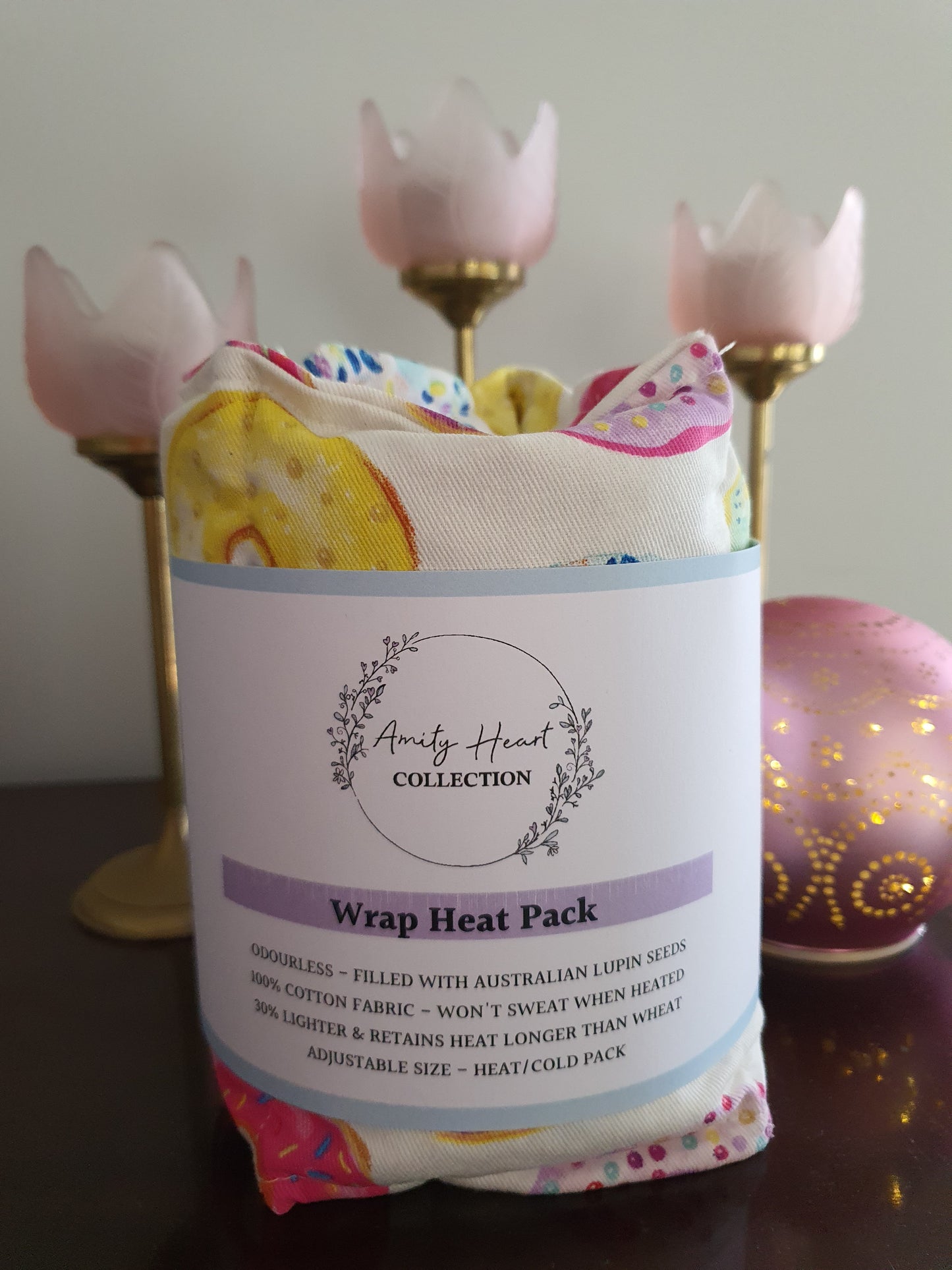 Wrap Heat Pack - Donut Give Up